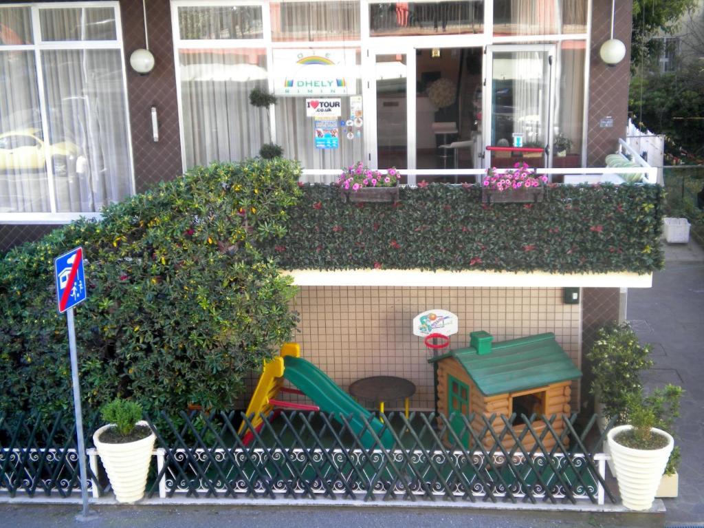 Hotel Nova Dhely Rimini Eksteriør billede